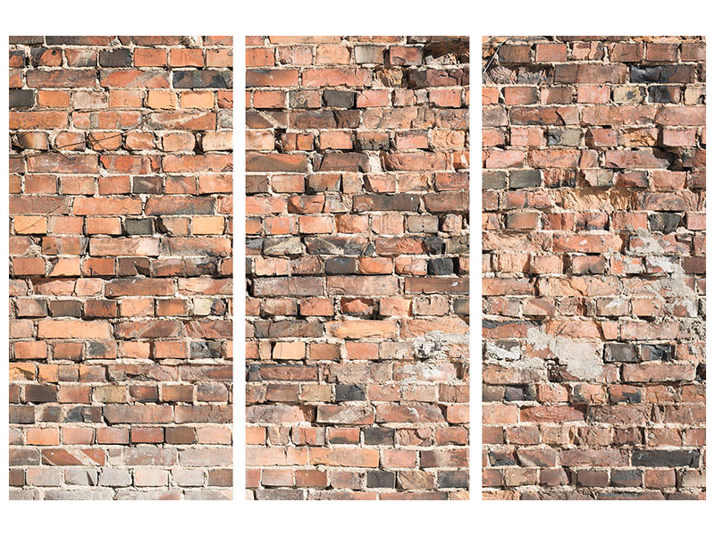 3-piece-canvas-print-old-brick-wall