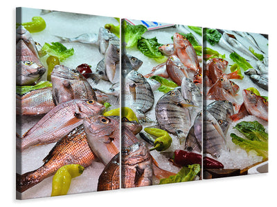 3-piece-canvas-print-raw-fish
