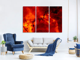 3-piece-canvas-print-red-starry-sky