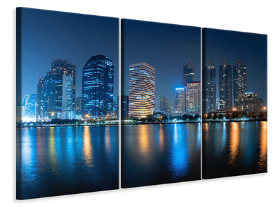 3-piece-canvas-print-skyline-bangkok-by-night