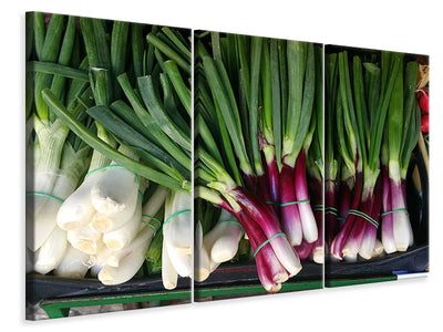 3-piece-canvas-print-spring-onions