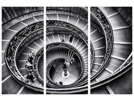 3-piece-canvas-print-stairs-in-the-vatican