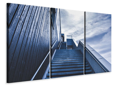 3-piece-canvas-print-steep-stairs