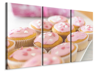 3-piece-canvas-print-sweet-cupcake