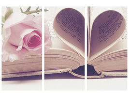 3-piece-canvas-print-the-book-of-love