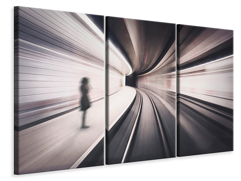 3-piece-canvas-print-the-girl-of-the-metro-station