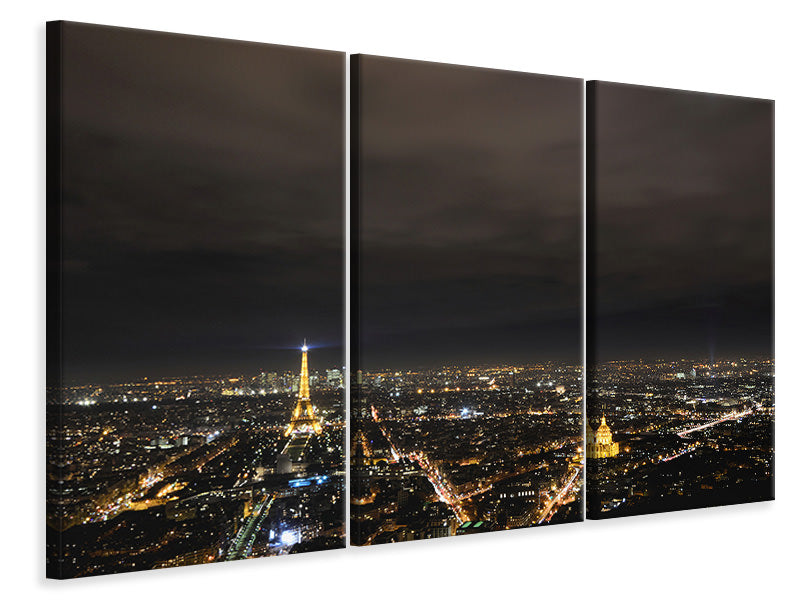 3-piece-canvas-print-the-lights-of-paris