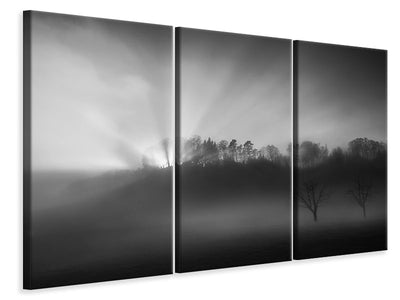 3-piece-canvas-print-the-sun-in-the-fog
