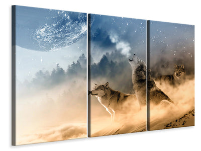 3-piece-canvas-print-the-world-of-wolves