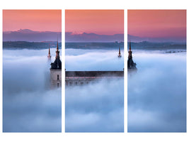 3-piece-canvas-print-toledo-city-foggy-sunset