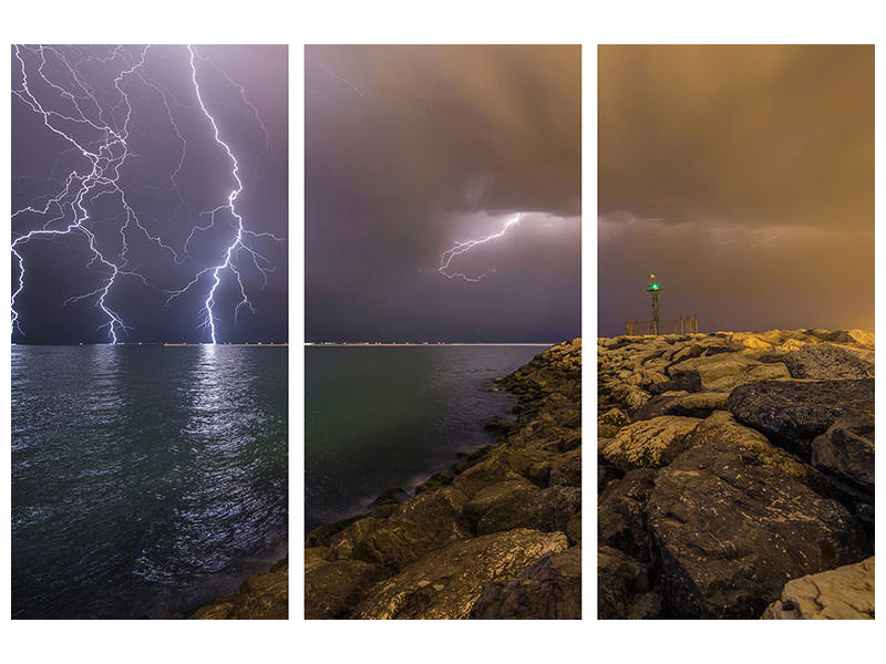 3-piece-canvas-print-when-lightning-strikes