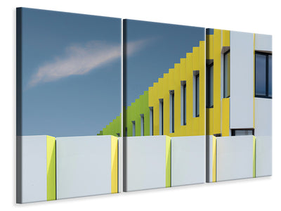 3-piece-canvas-print-zigzag-facade