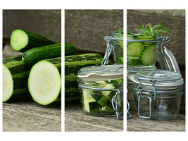 3-piece-canvas-print-zucchinis-and-cucumbers