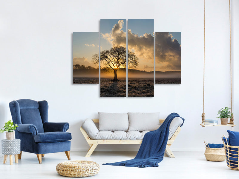 4-piece-canvas-print-a-lonely-tree