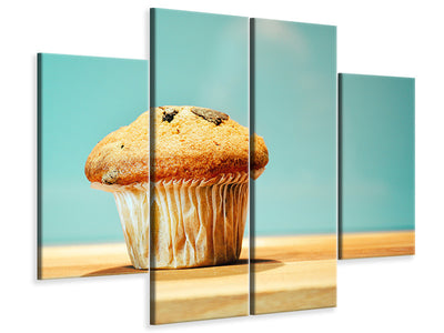 4-piece-canvas-print-a-muffin