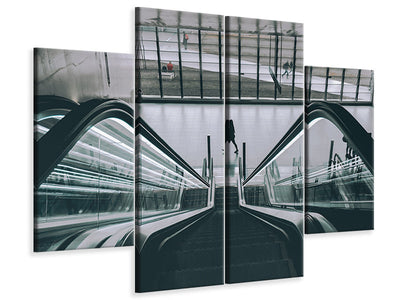 4-piece-canvas-print-at-the-airport