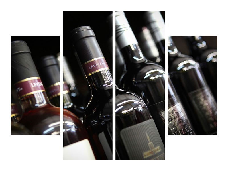 4-piece-canvas-print-bottled-wines
