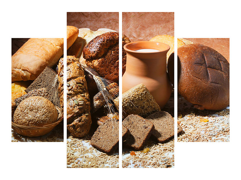 4-piece-canvas-print-breakfast-breads