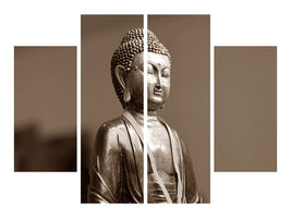 4-piece-canvas-print-buddha-in-meditation-xl