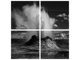 4-piece-canvas-print-castle-geyser