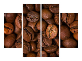 4-piece-canvas-print-close-up-coffee-beans