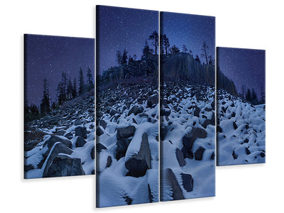 4-piece-canvas-print-cold-mountain-devils-postpile