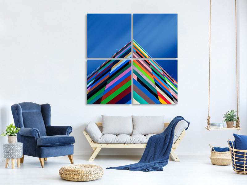 4-piece-canvas-print-color-pyramid