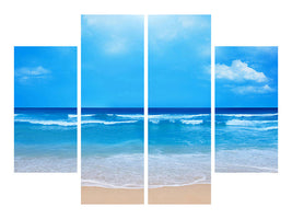 4-piece-canvas-print-gentle-beach-waves