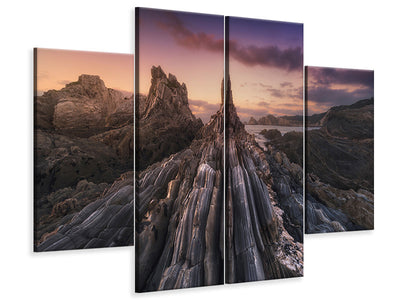 4-piece-canvas-print-gueirua-needles-ii