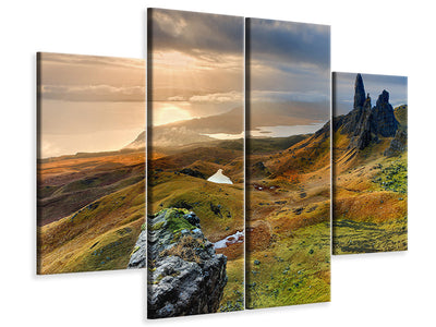 4-piece-canvas-print-idyllic-mountain-landscape