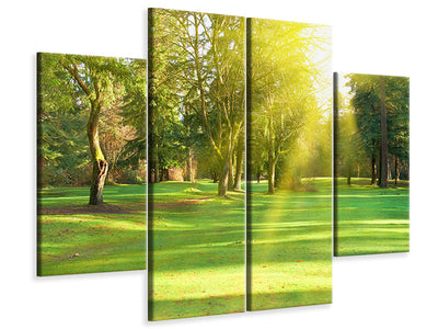 4-piece-canvas-print-in-the-park