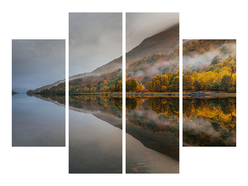 4-piece-canvas-print-misty-loch