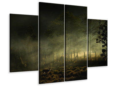 4-piece-canvas-print-misty-morning-ii