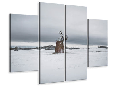 4-piece-canvas-print-moody-windmill