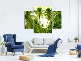 4-piece-canvas-print-mural-ready-for-a-vacation