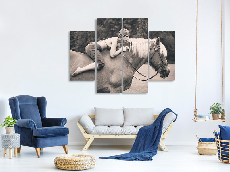 4-piece-canvas-print-off-to-the-races
