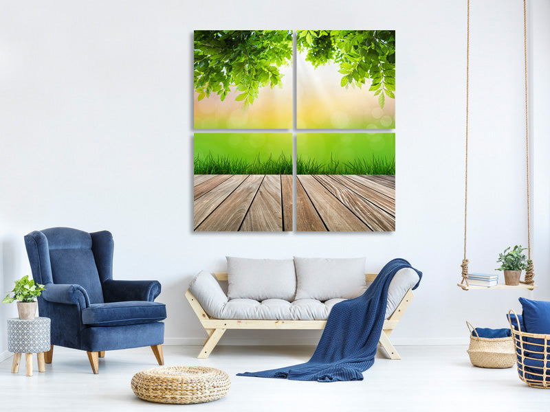 4-piece-canvas-print-patio