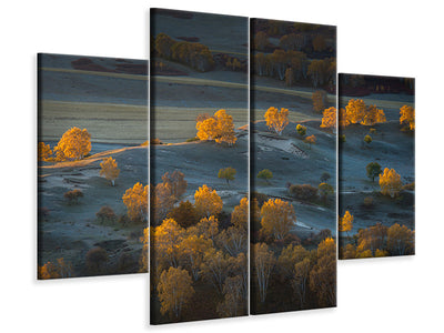 4-piece-canvas-print-prairie-light