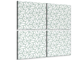 4-piece-canvas-print-renaissance-pattern