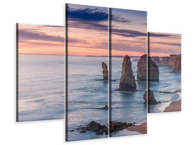 4-piece-canvas-print-rocks-in-the-surf