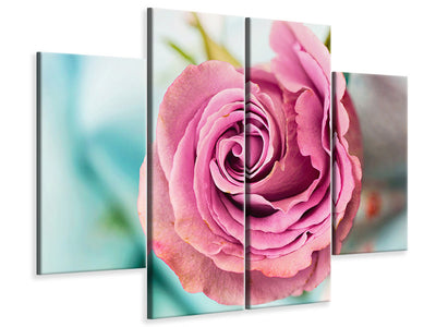 4-piece-canvas-print-roseblossom-in-pink