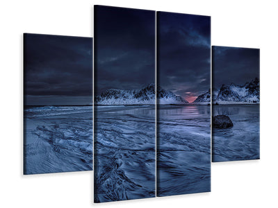 4-piece-canvas-print-skagsanden-beach-lofoten