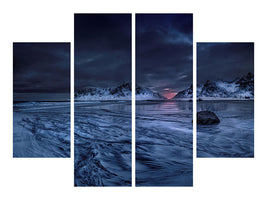 4-piece-canvas-print-skagsanden-beach-lofoten