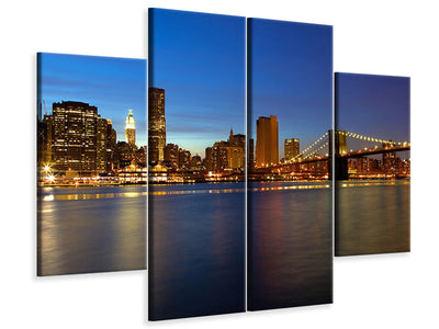 4-piece-canvas-print-skyline-manhattan-in-sea-of-lights