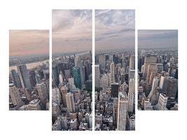 4-piece-canvas-print-skyline-view-over-manhattan