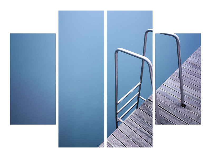 4-piece-canvas-print-stairs-ii