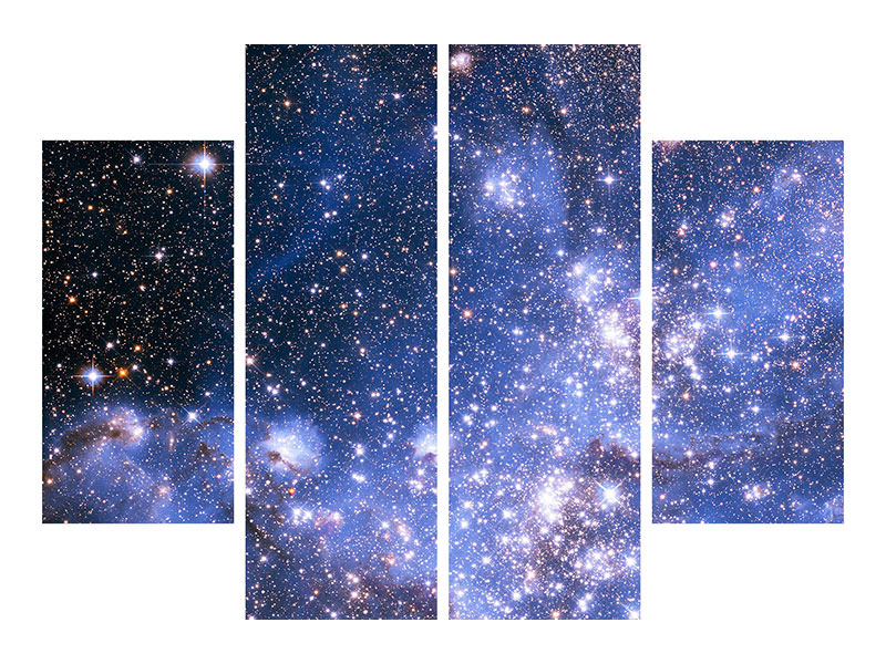 4-piece-canvas-print-starry-sky
