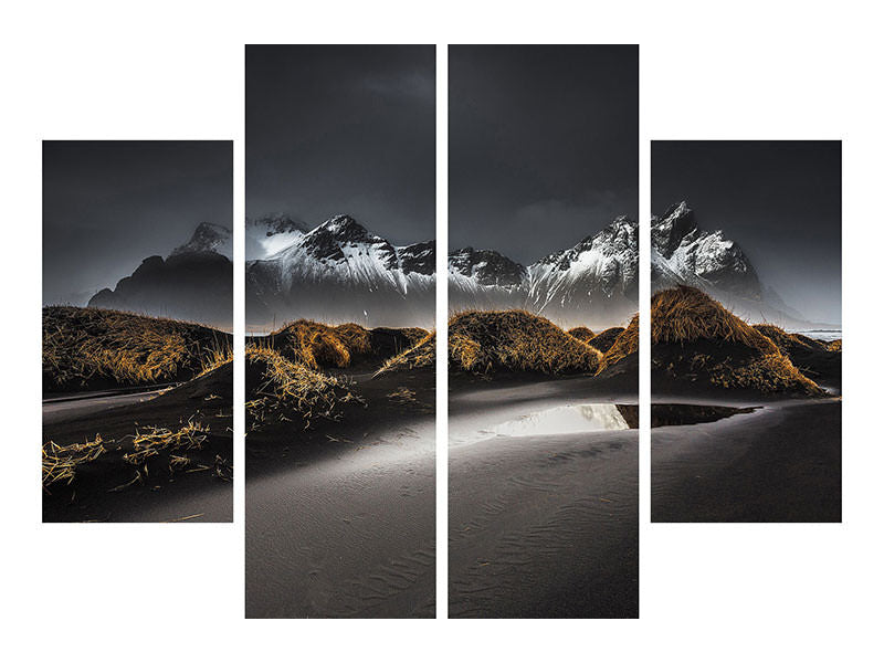 4-piece-canvas-print-stokksnes-iceland