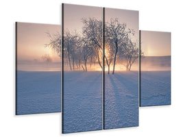 4-piece-canvas-print-swan-lake