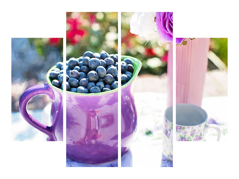 4-piece-canvas-print-sweet-blueberries